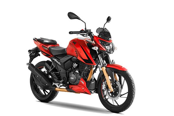 Apache RTR 200 Vermelha